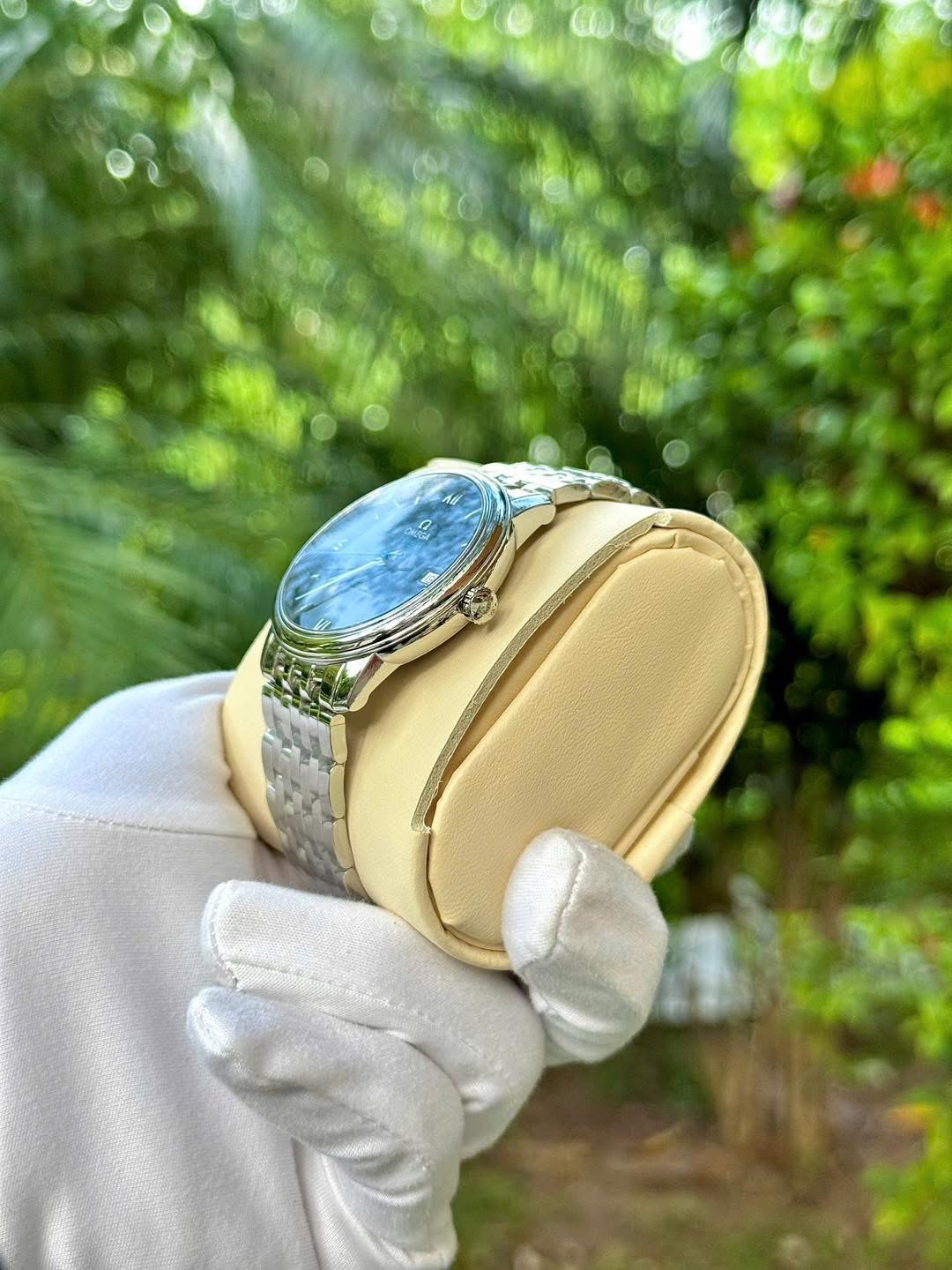 Omega De Ville Prestige Orbis 1:1 Grade Watch – Blue Dial | 39.5mm - Image 6