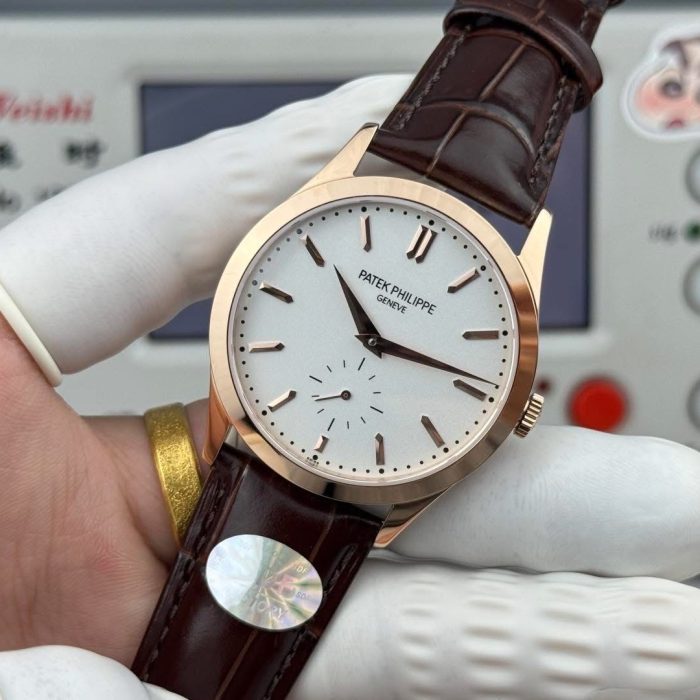 Patek Philippe Calatrava 5196R – 1:1 Grade Watch | Rose Gold | Manual-Winding