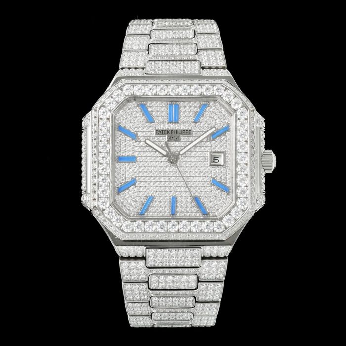 Patek Philippe Nautilus – 1:1 Grade Watch | Iced-Out / Customized