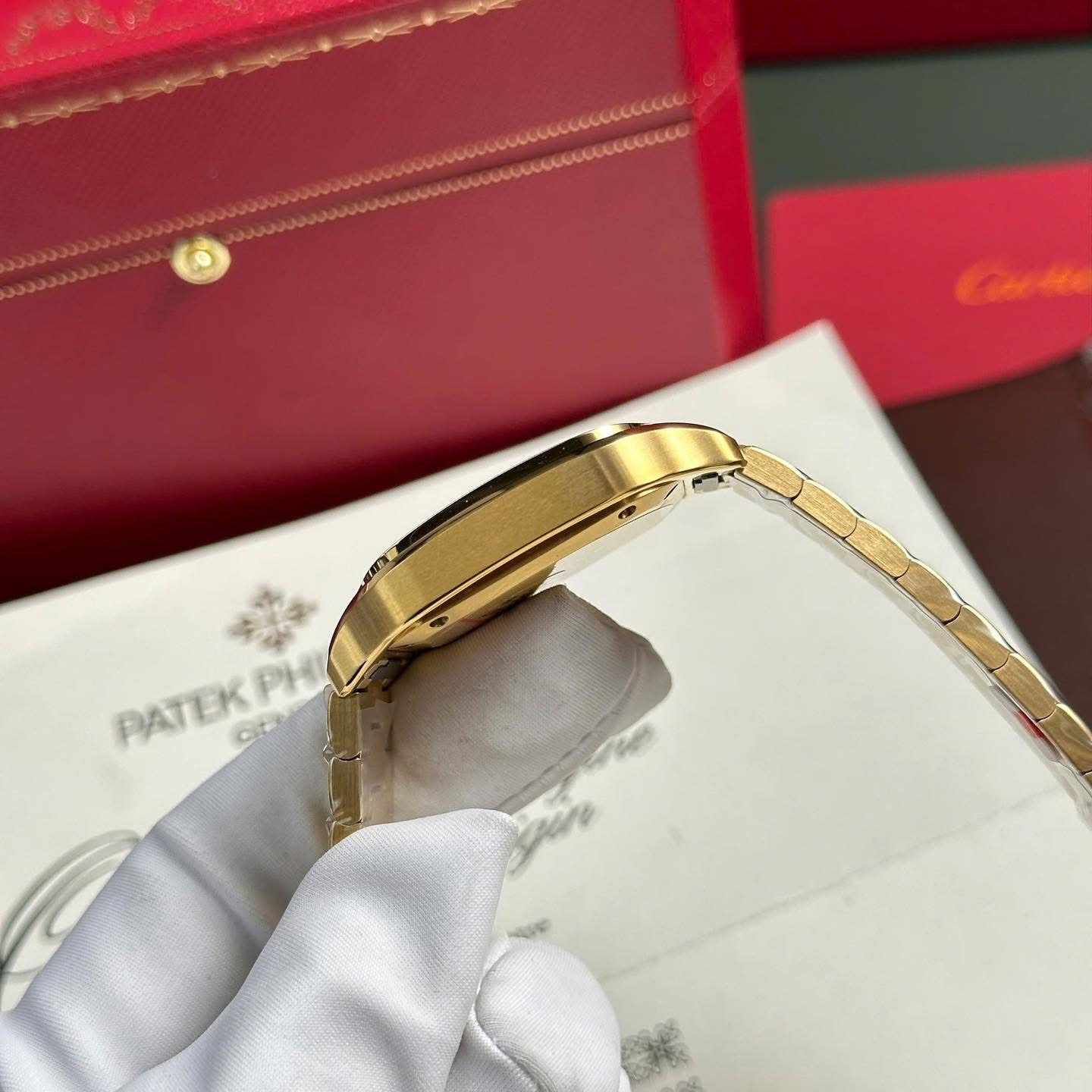 Cartier Santos de Cartier – 1:1 Grade Watch | Yellow Gold - Image 9