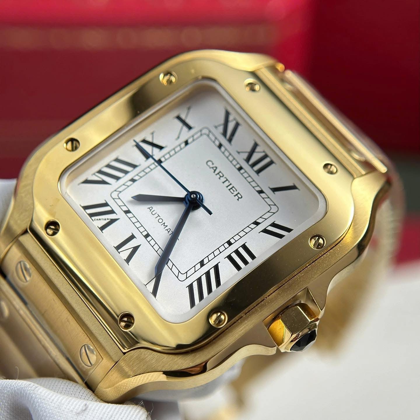 Cartier Santos de Cartier – 1:1 Grade Watch | Yellow Gold - Image 4