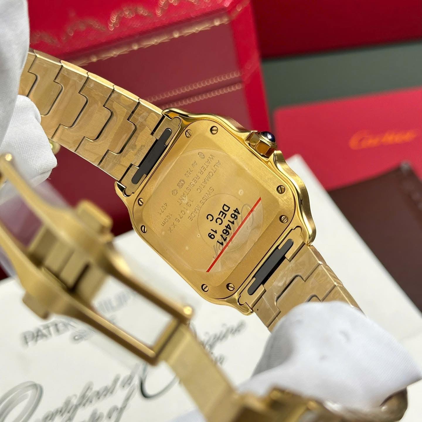 Cartier Santos de Cartier – 1:1 Grade Watch | Yellow Gold - Image 5