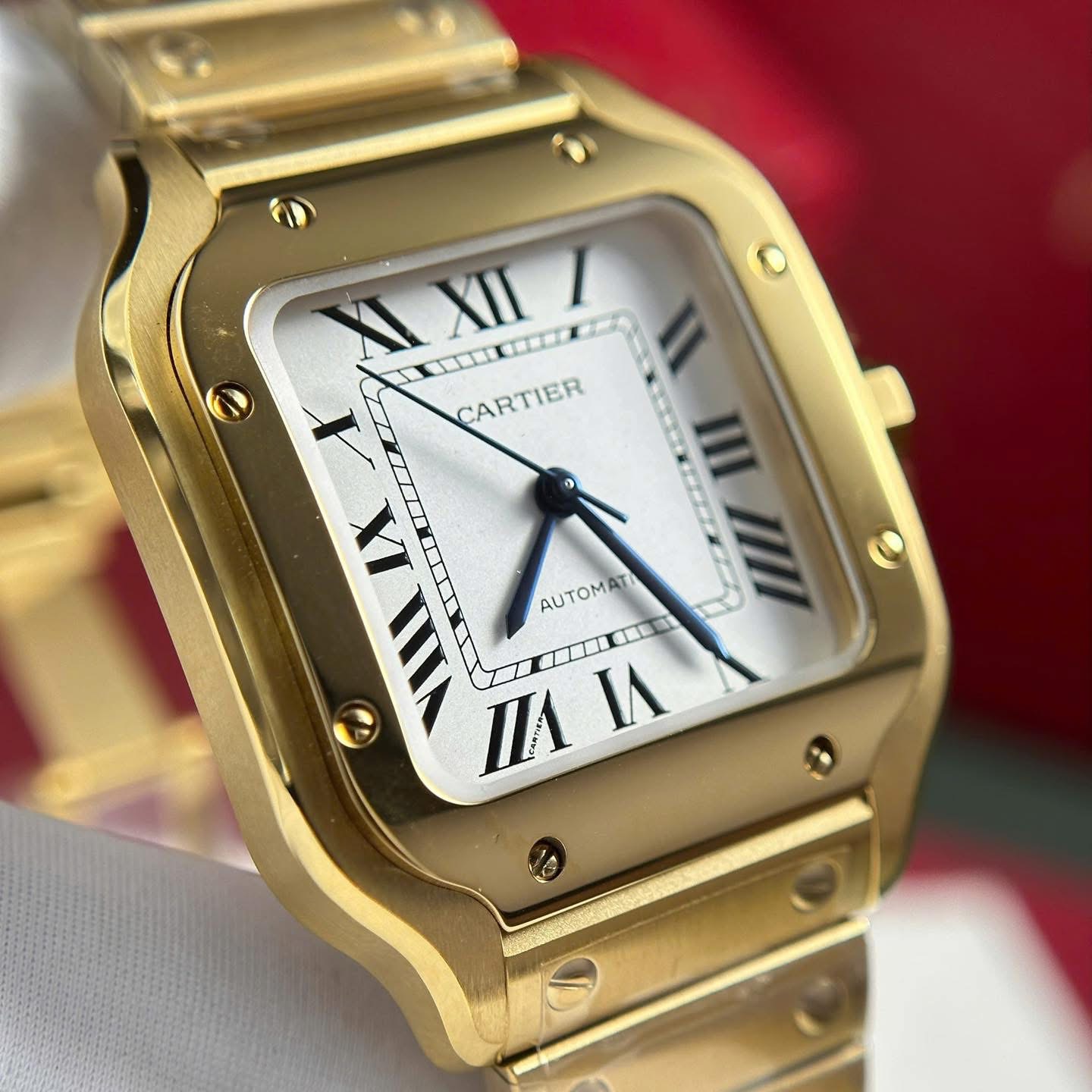 Cartier Santos de Cartier – 1:1 Grade Watch | Yellow Gold - Image 6