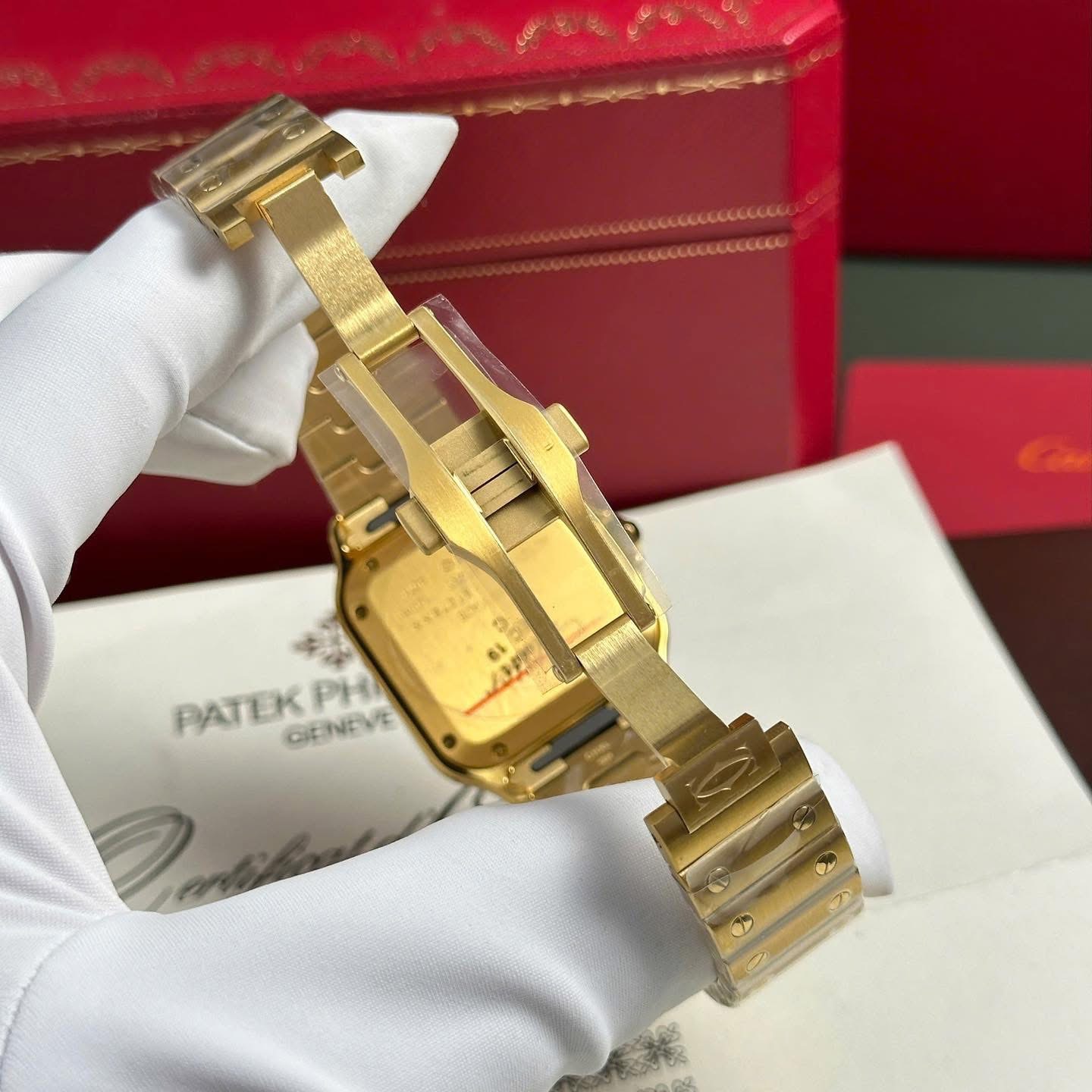 Cartier Santos de Cartier – 1:1 Grade Watch | Yellow Gold - Image 12