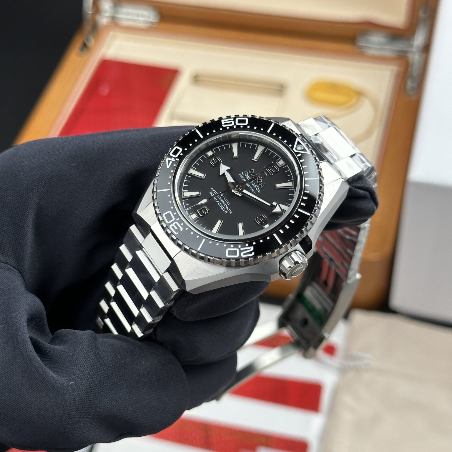 Omega Seamaster Planet Ocean 600M – 1:1 Grade Watch | Black Dial | 42mm - Image 3