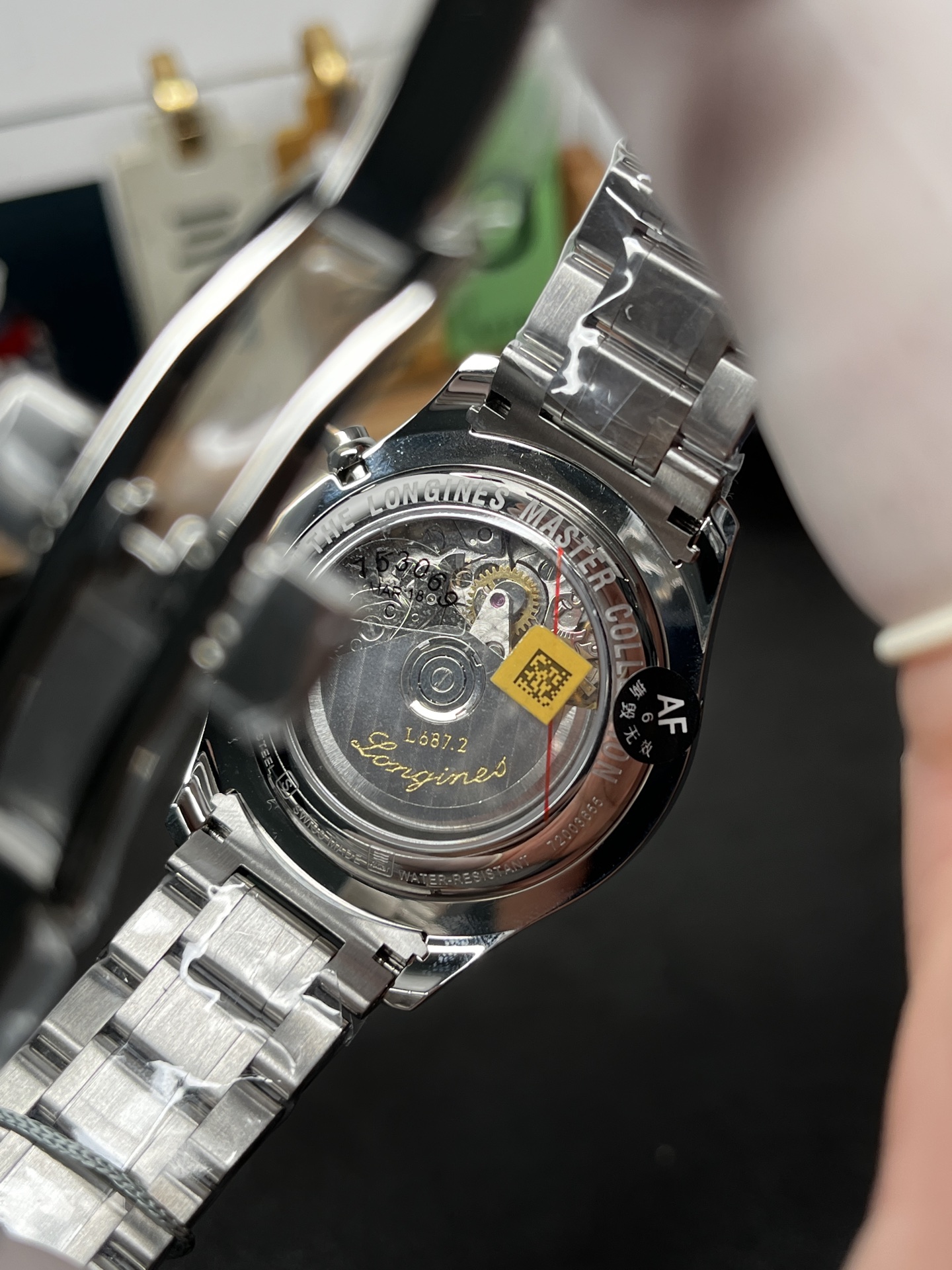 Longines Master Collection Chronograph Moonphase L2.673.4.78.6 – 1:1 Grade Watch | Stainless Steel Bracelet - Image 3