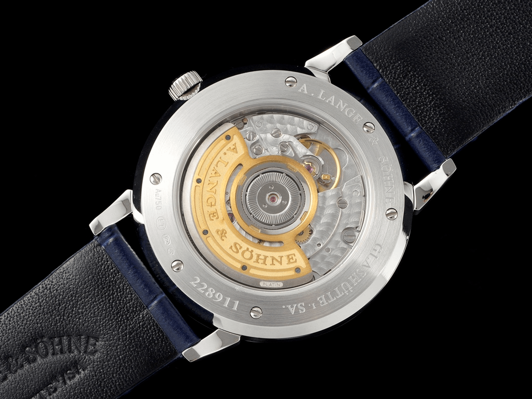 A. Lange & Söhne Saxonia Thin – 1:1 Grade Watch | Blue Aventurine Dial | Blue Leather Strap - Image 5