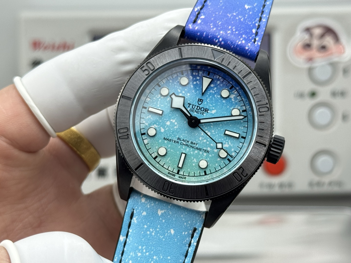 Tudor Black Bay Ceramic “Blue” M79210CNU – 1:1 Grade Watch | Gradient Blue Dial - Image 2