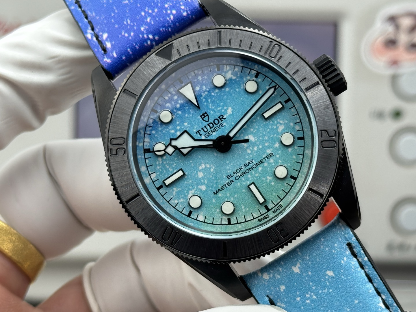 Tudor Black Bay Ceramic “Blue” M79210CNU – 1:1 Grade Watch | Gradient Blue Dial - Image 7