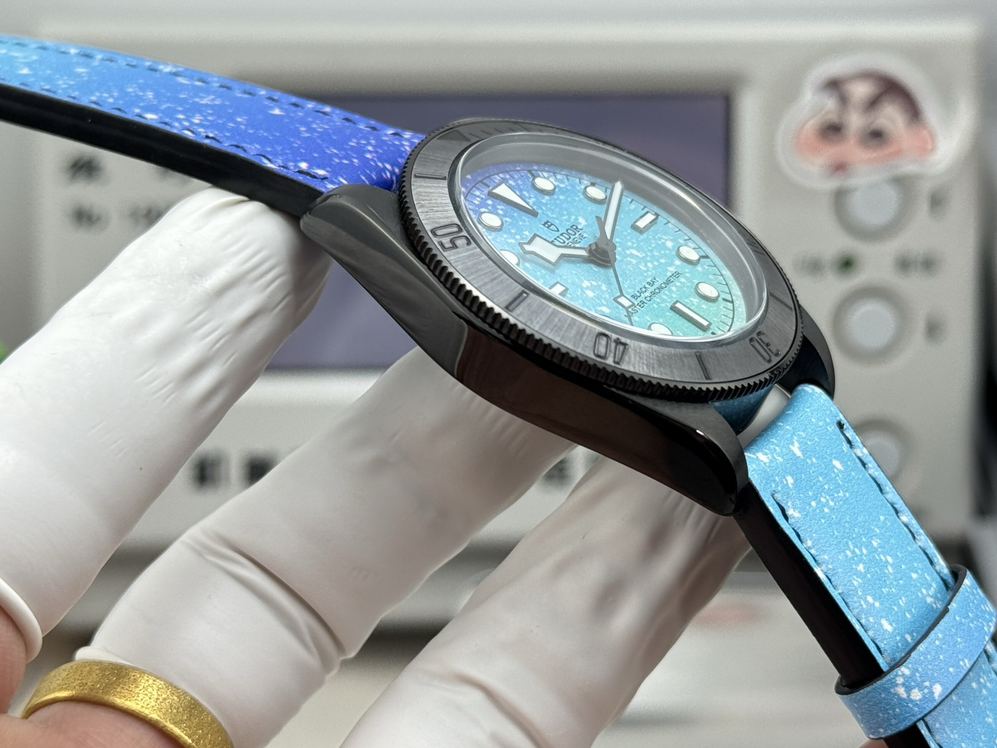 Tudor Black Bay Ceramic “Blue” M79210CNU – 1:1 Grade Watch | Gradient Blue Dial - Image 5