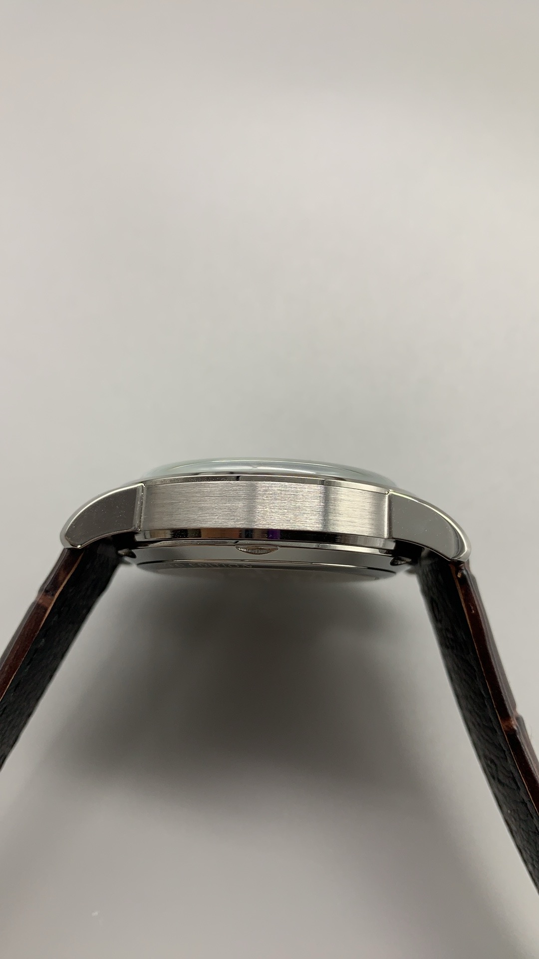 Omega Seamaster 1948 Co-Axial Master Chronometer Platinum – 1:1 Grade Watch | Opaline Platinum Dial | Leather Strap - Image 5