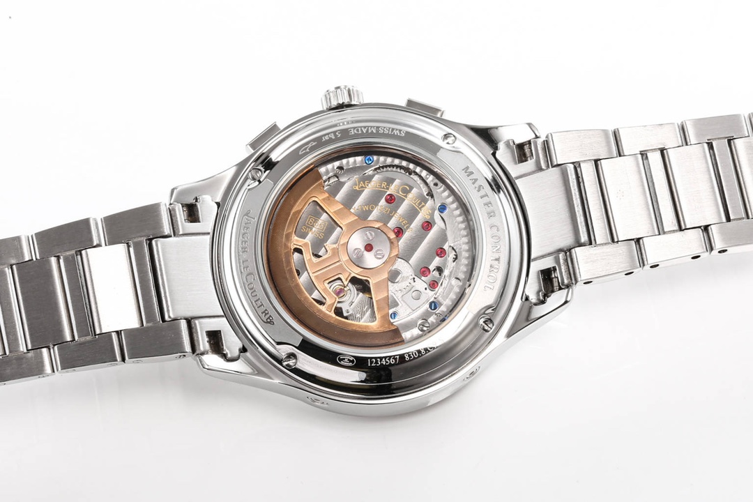 Jaeger-LeCoultre Master Control Chronograph Calendar – 1:1 Grade Watch | Blue Sunray Dial | 40mm - Image 8
