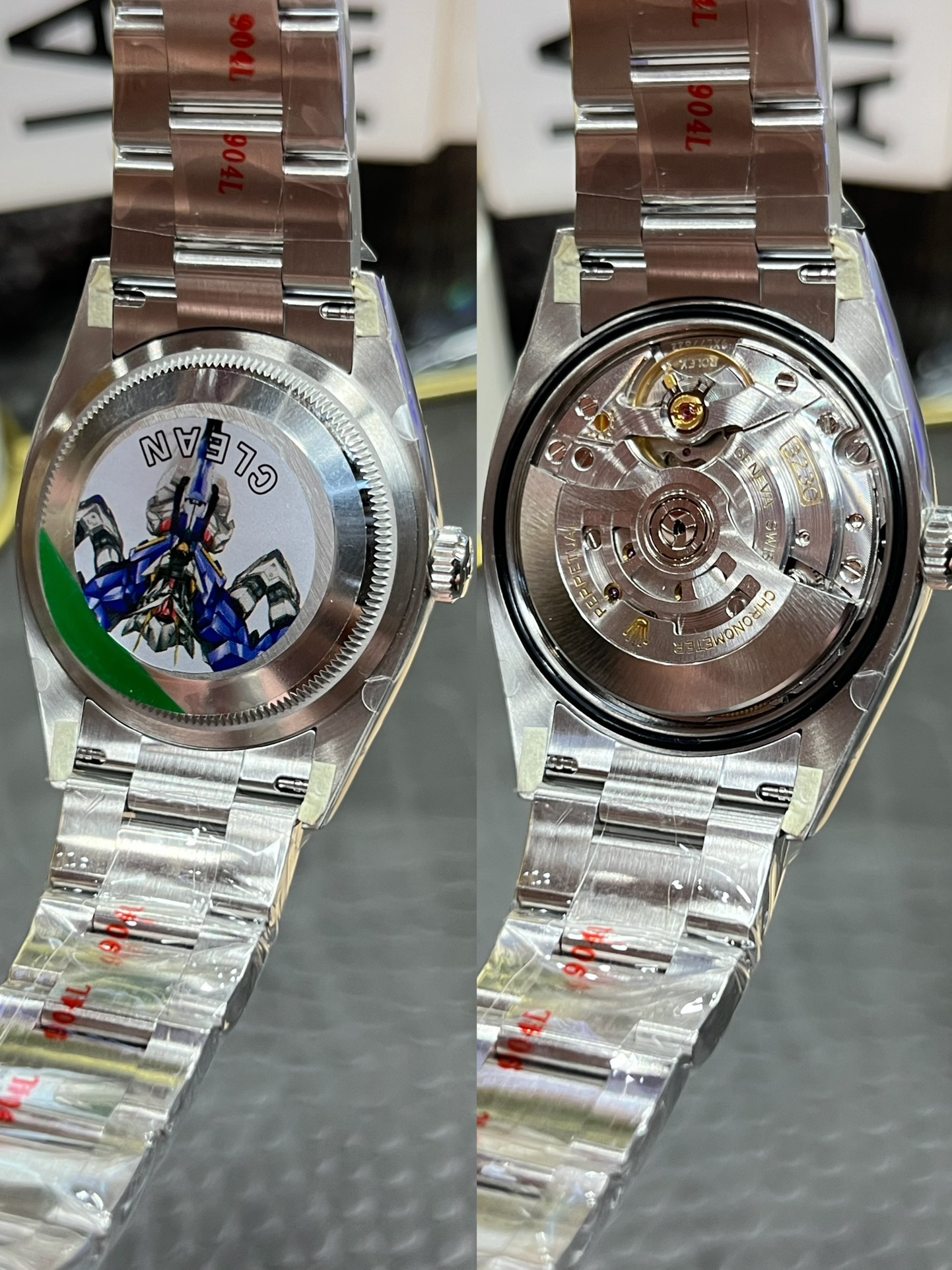 Rolex Oyster Perpetual “Celebration Dial” – 1:1 Grade Watch | Turquoise Bubble Dial | Oyster Bracelet (36mm / 41mm) - Image 7