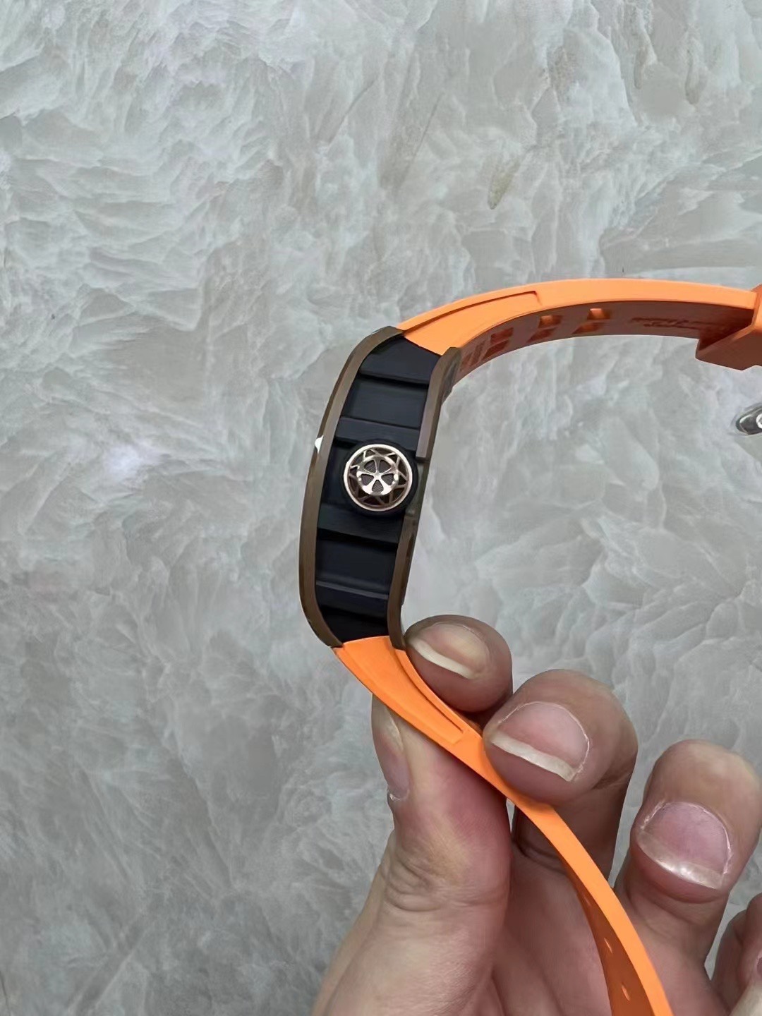 Richard Mille RM 52-05 “Pharrell Williams” – 1:1 Grade Watch | Astronaut Dial | Rubber Strap - Image 3