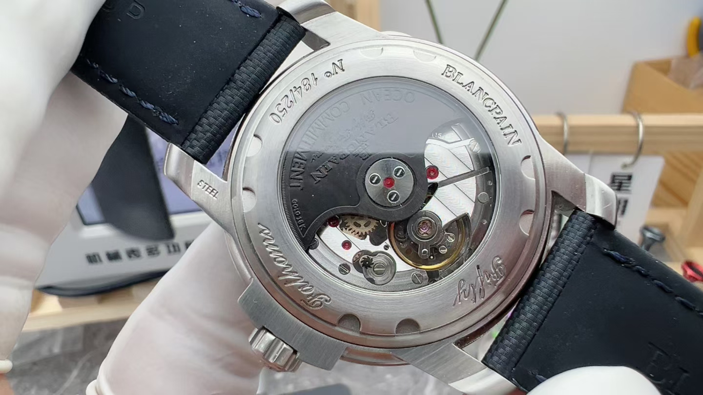 Blancpain Fifty Fathoms BOC III – 1:1 Grade Watch | Blue Dial | Blue Fabric Strap - Image 6