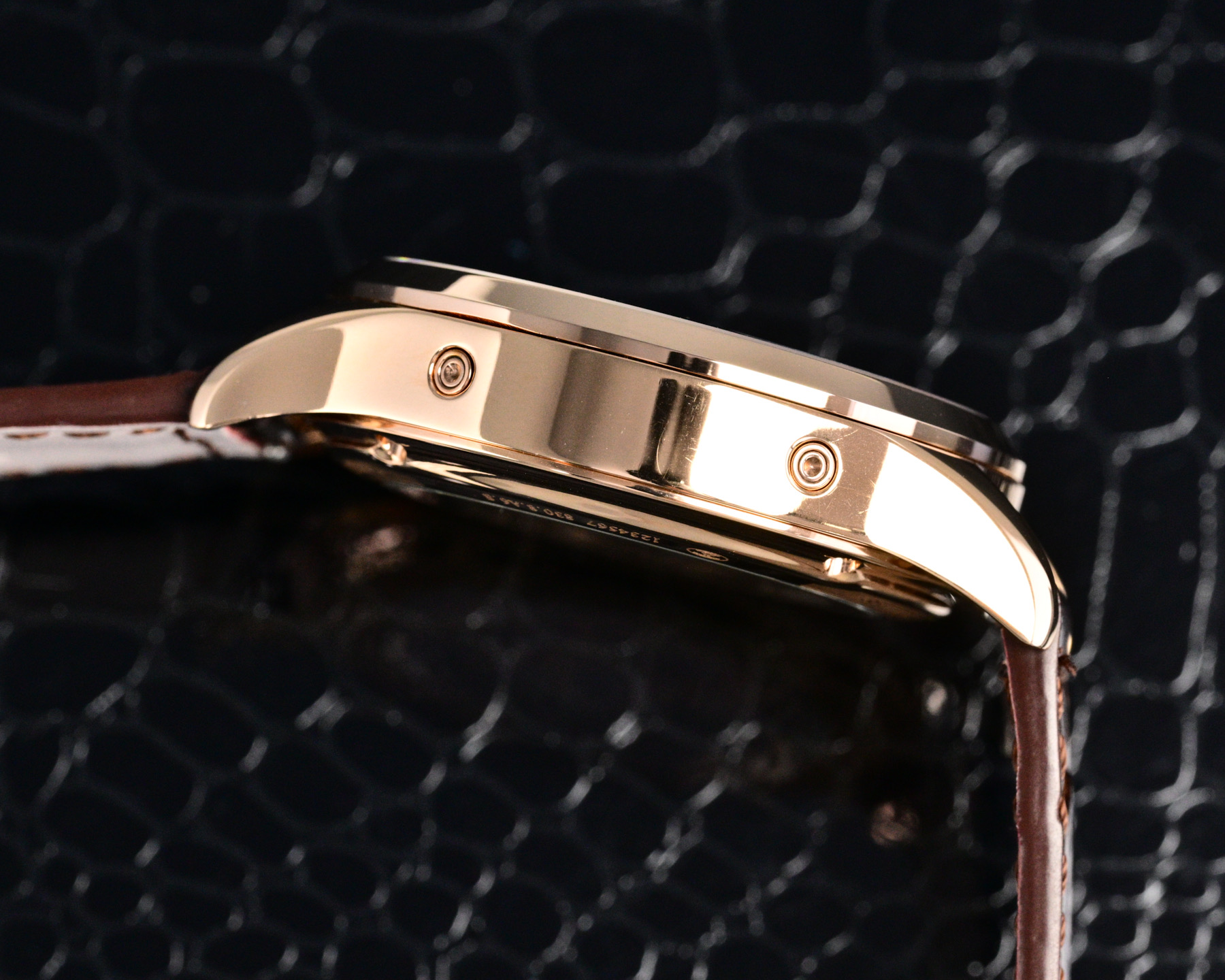 Jaeger-LeCoultre Master Control Calendar – 1:1 Grade Watch | Silver Dial | Brown Leather Strap - Image 6