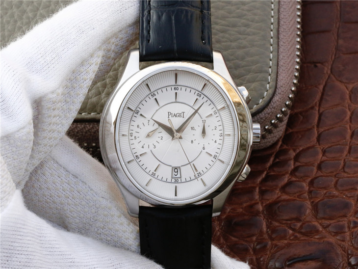 Piaget Earl Black Tie GOA37112 Men's Leather Belt with Imported Movement 9015 (Swiss 1:1 Grade) (Copy)