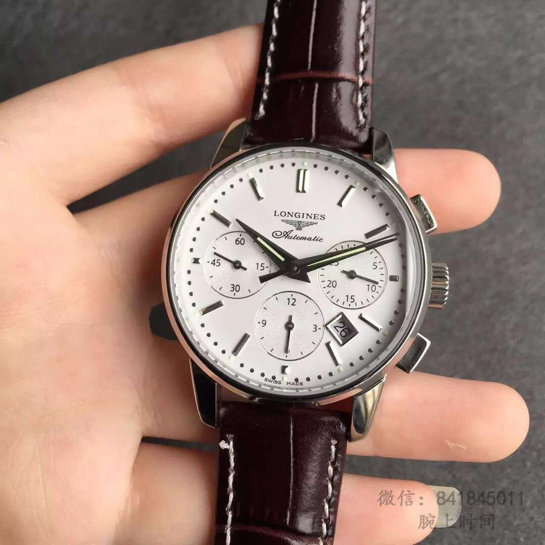 New Longines Classic Retro L2.733.4.72.2 Series Men's Automatic Mechanical Watch, White Dial (Swiss 1:1 Grade)