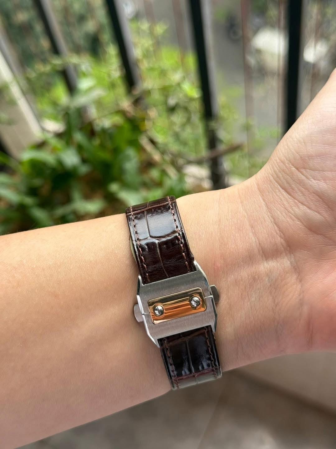 Cartier Santos 100 XL White Dial Swiss 1:1 Grade Watch - Image 3