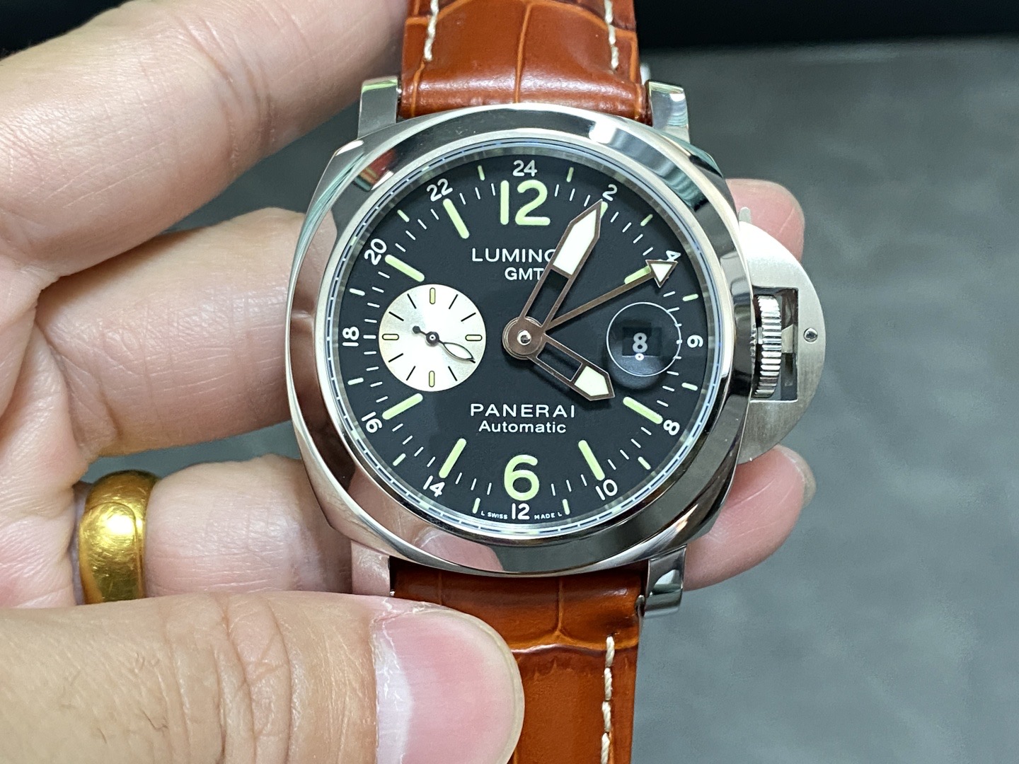Panerai Luminor GMT PAM00088 44mm Black Dial Swiss 1:1 Grade Watch