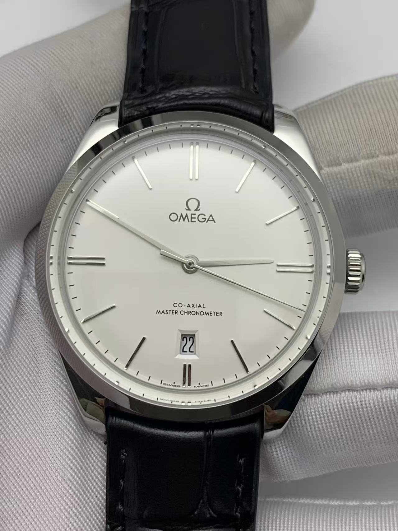 Omega De Ville Trésor Co-Axial Master Chronometer 40mm Silver Dial Swiss 1:1 Grade Watch