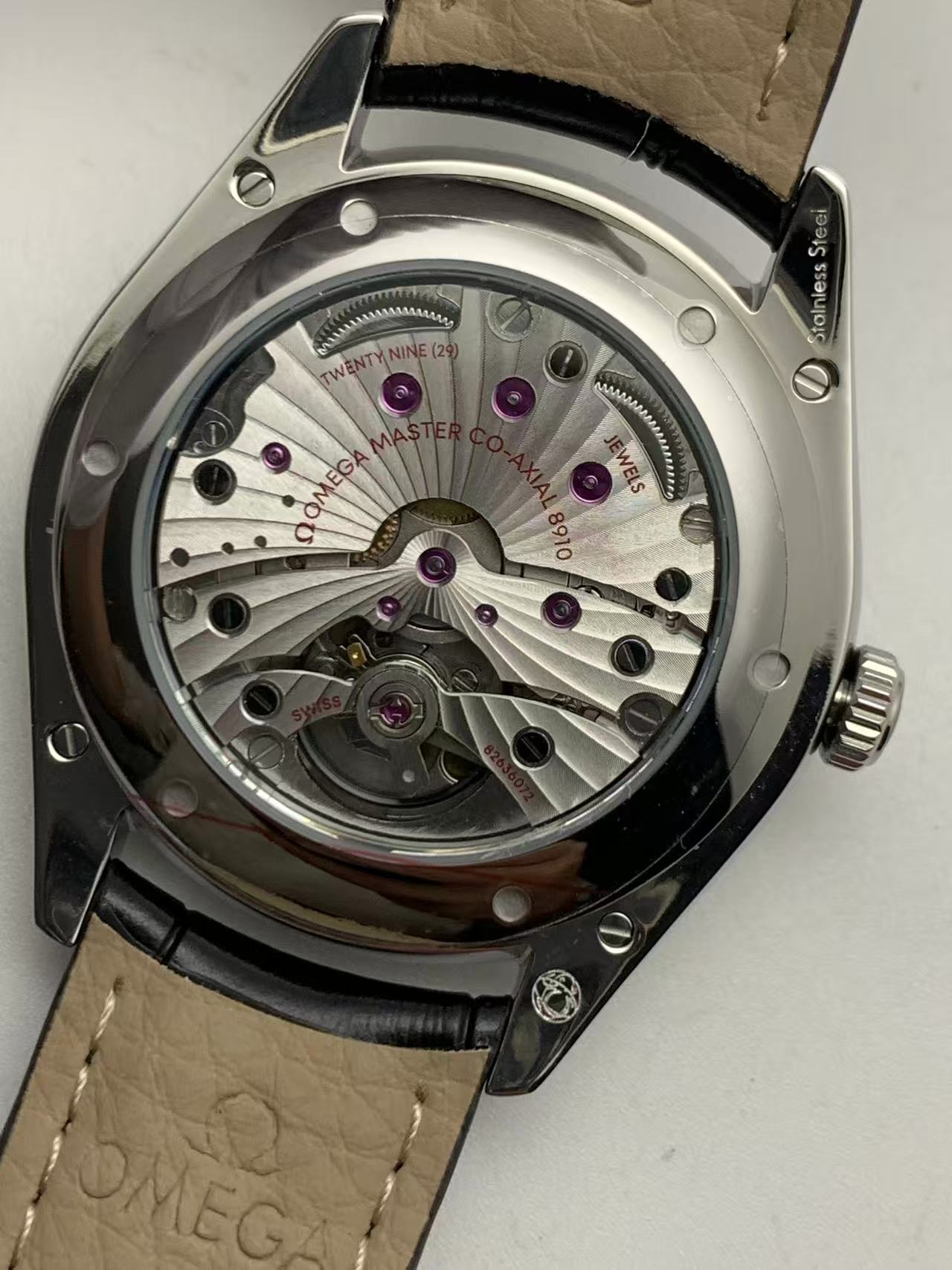 Omega De Ville Trésor Co-Axial Master Chronometer 40mm Silver Dial Swiss 1:1 Grade Watch - Image 7