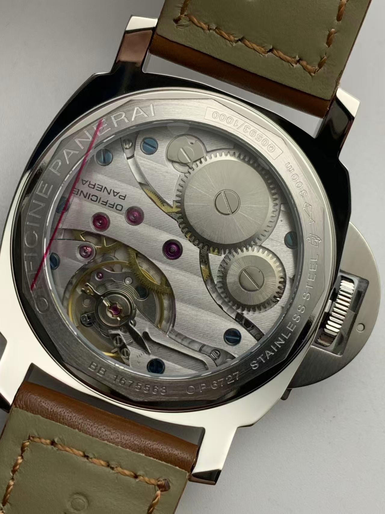 Panerai Luminor Marina PAM00111 44mm Black Dial Swiss 1:1 Grade Watch - Image 5