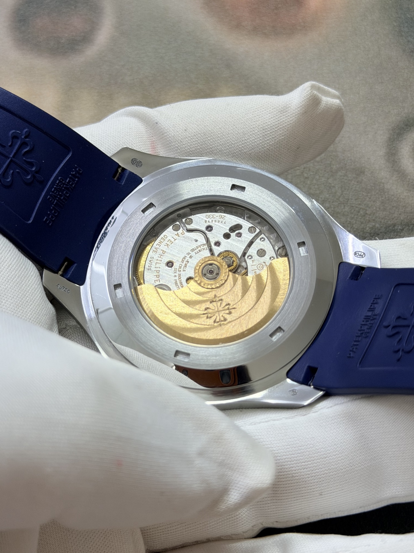 Patek Philippe Aquanaut 5168G-001 Blue Dial Swiss 1:1 Grade Watch - Image 6