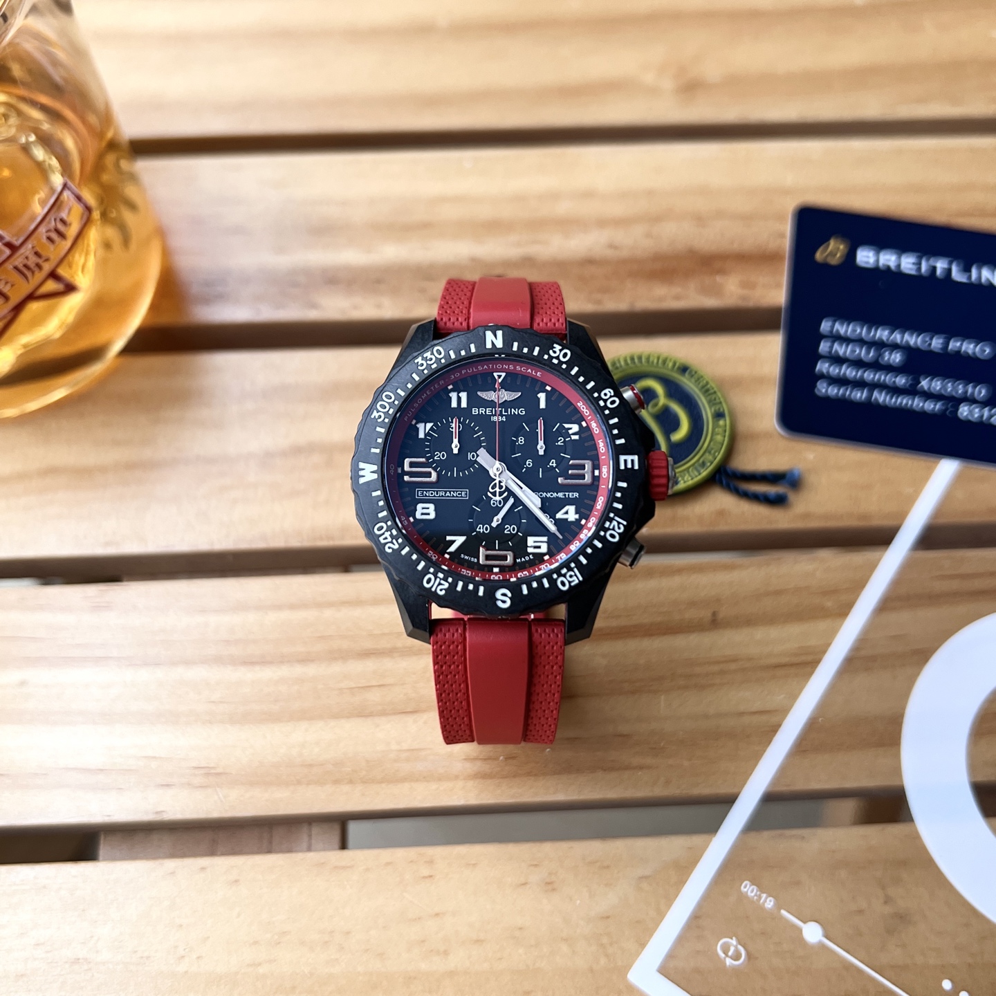Breitling Endurance Pro Red Edition Swiss 1:1 Grade Watch - Image 4