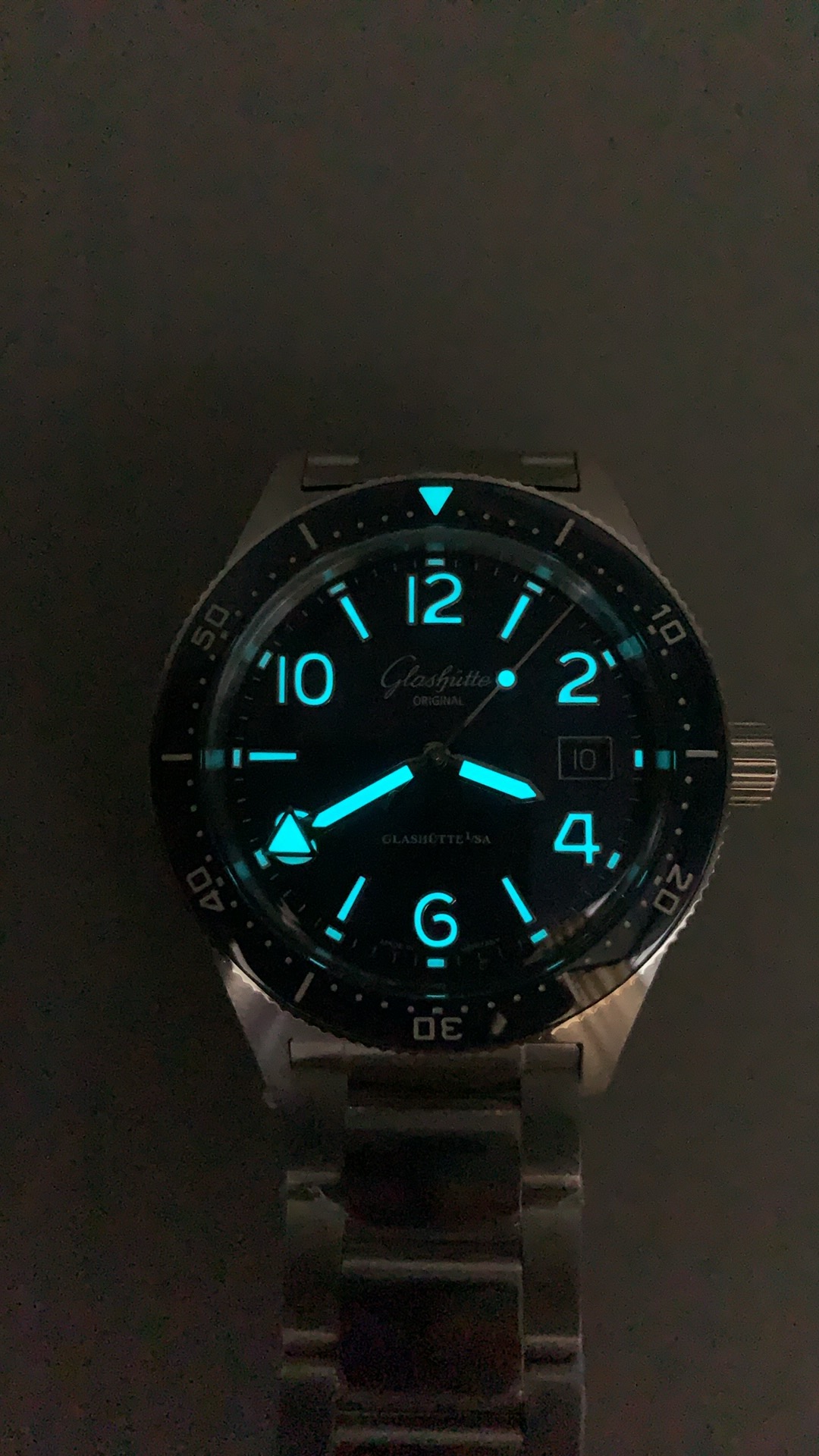 Glashütte Original SeaQ 39.5mm Blue Dial Swiss 1:1 Grade Watch - Image 11