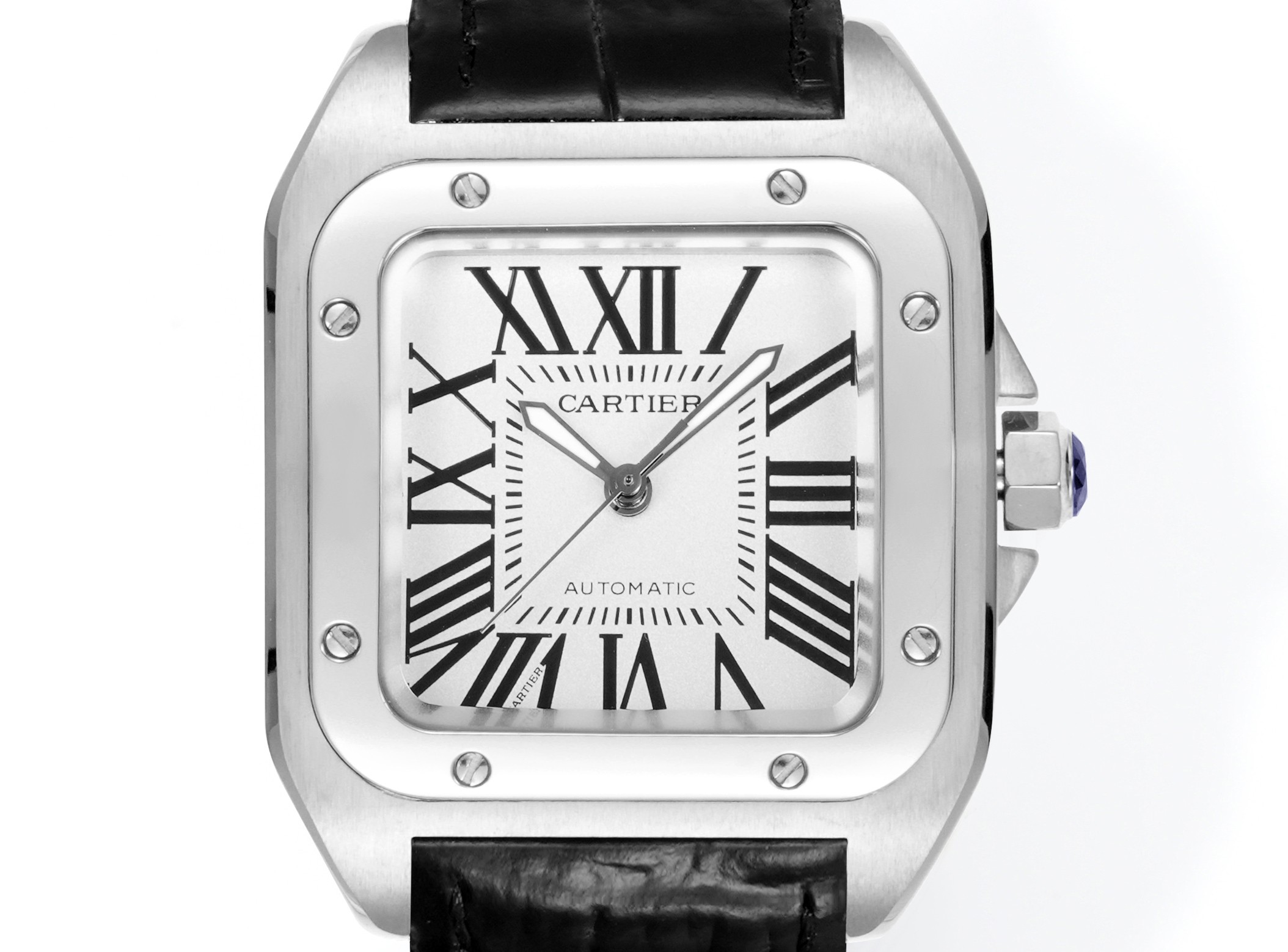 Cartier Santos 100th Anniversary White Dial Swiss 1:1 Grade Watch - Image 4