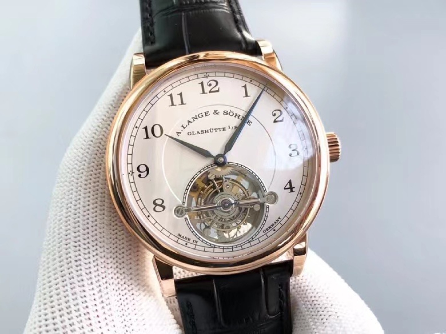 A. Lange & Söhne 1815 Tourbillon Rose Gold Swiss 1:1 Grade Watch - Image 2