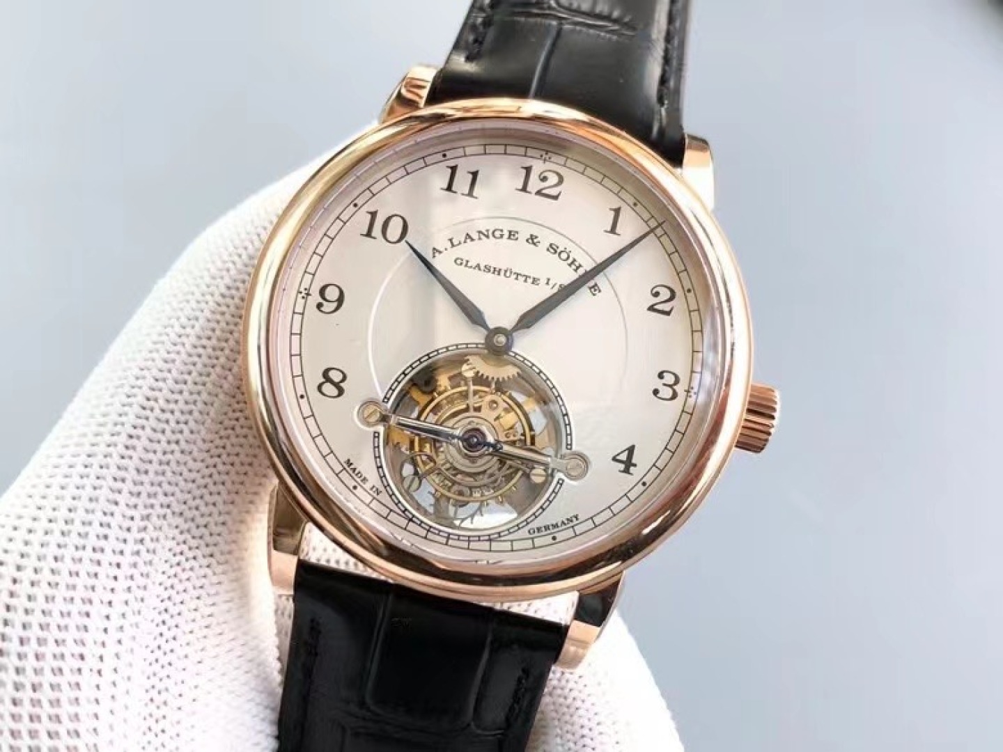 A. Lange & Söhne 1815 Tourbillon Rose Gold Swiss 1:1 Grade Watch - Image 3