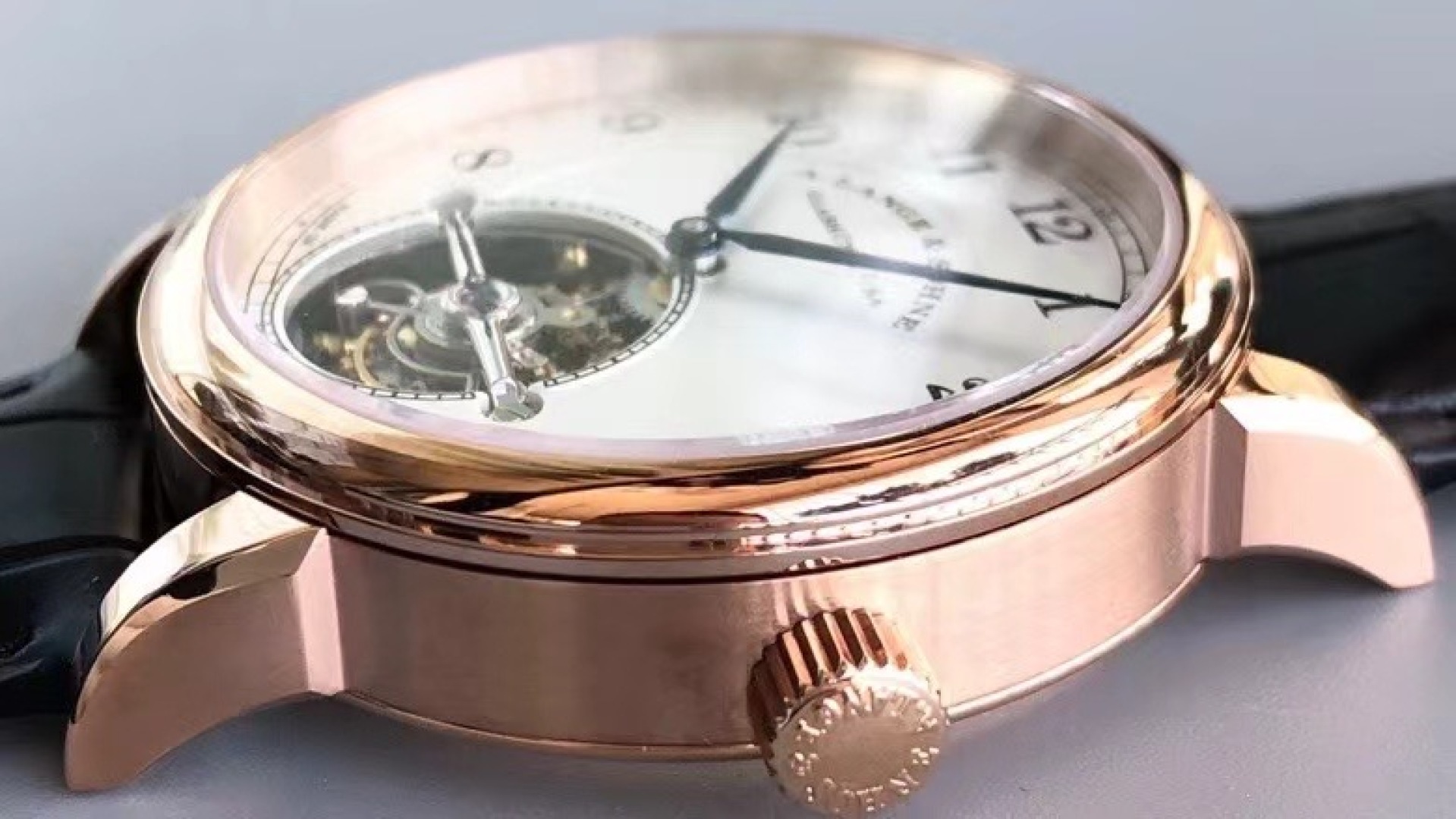 A. Lange & Söhne 1815 Tourbillon Rose Gold Swiss 1:1 Grade Watch - Image 5