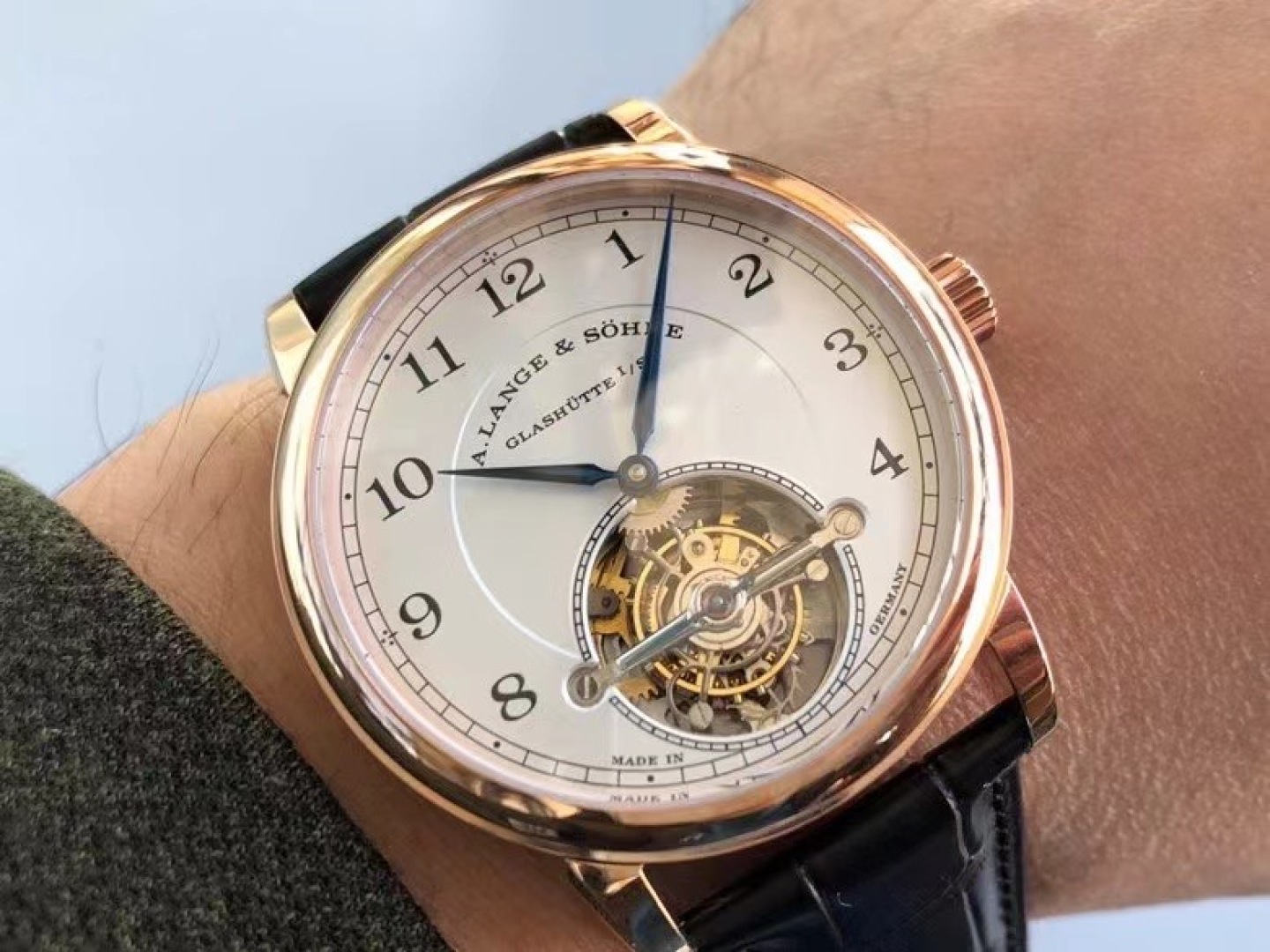 A. Lange & Söhne 1815 Tourbillon Rose Gold Swiss 1:1 Grade Watch - Image 6