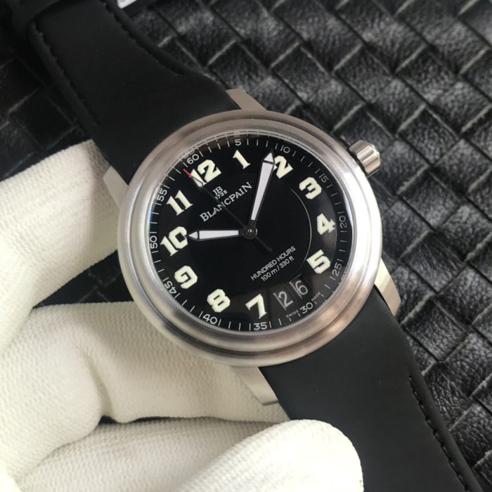 Blancpain Léman Hundred Hours 38mm Black Dial Swiss 1:1 Grade Watch