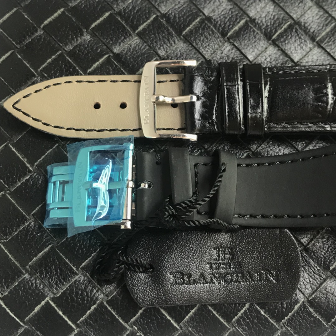 Blancpain Léman Hundred Hours 38mm Black Dial Swiss 1:1 Grade Watch - Image 9