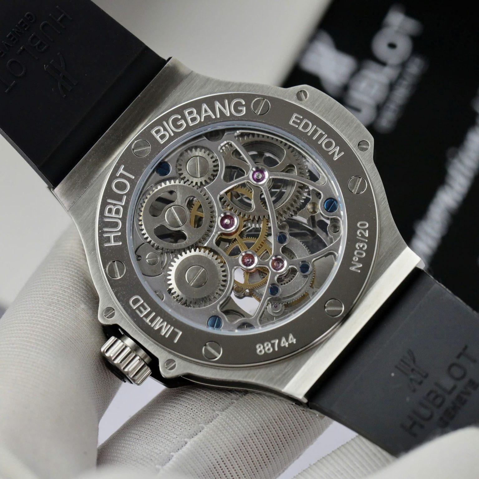 Hublot Big Bang Tourbillon Skeleton 44mm Swiss 1:1 Grade Watch - Image 7