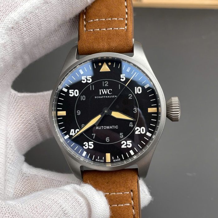 IWC Big Pilot’s Watch 43 Spitfire Titanium Swiss 1:1 Grade Watch