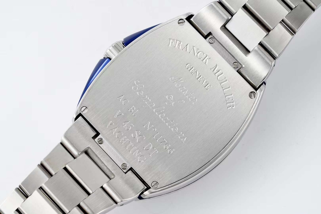 Franck Muller Vanguard Yachting KOI Edition Blue Dial Swiss 1:1 Grade Watch - Image 2