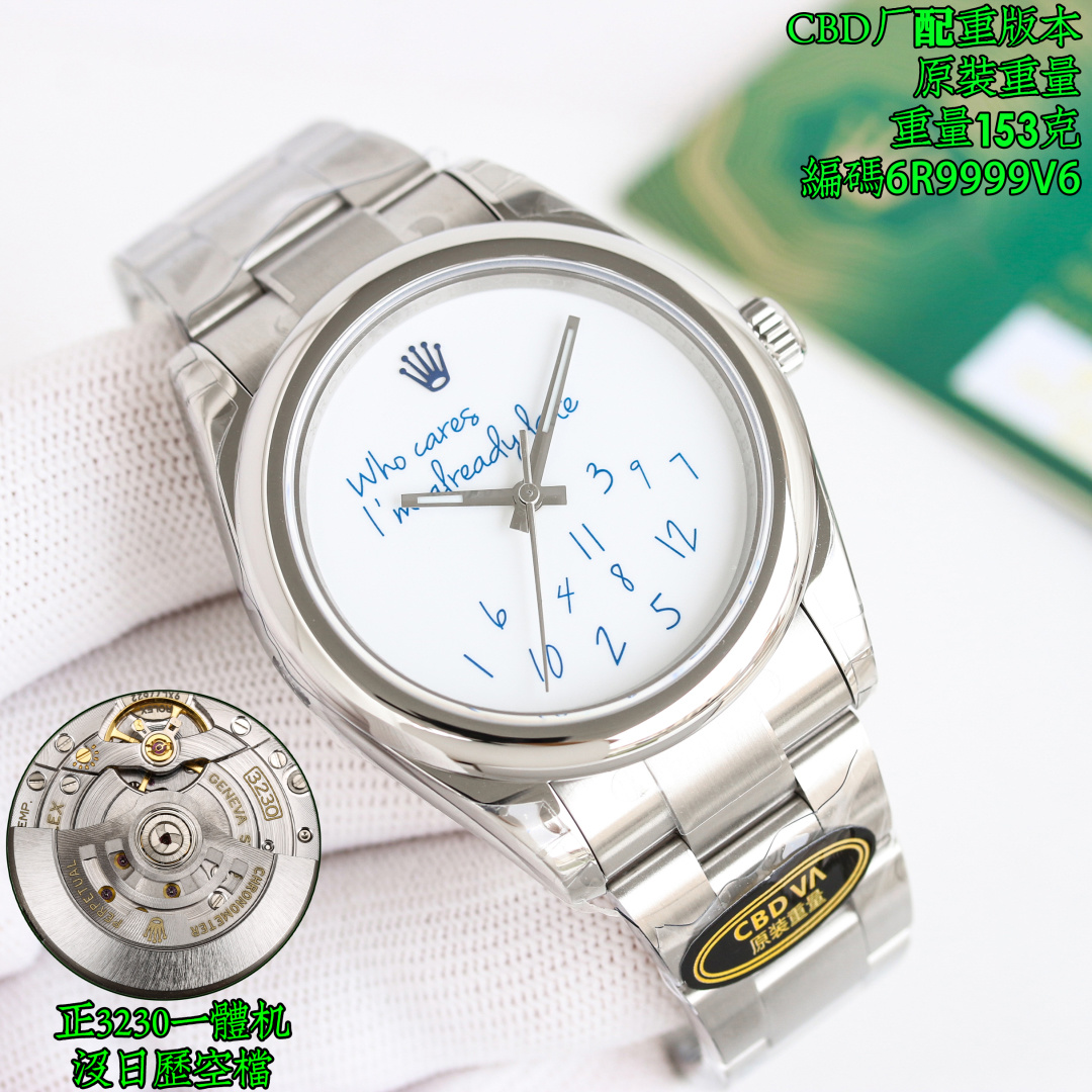 The Rolex Oyster Perpetual “Who Cares I’m Already Late” Swiss 1:1 Grade Watch