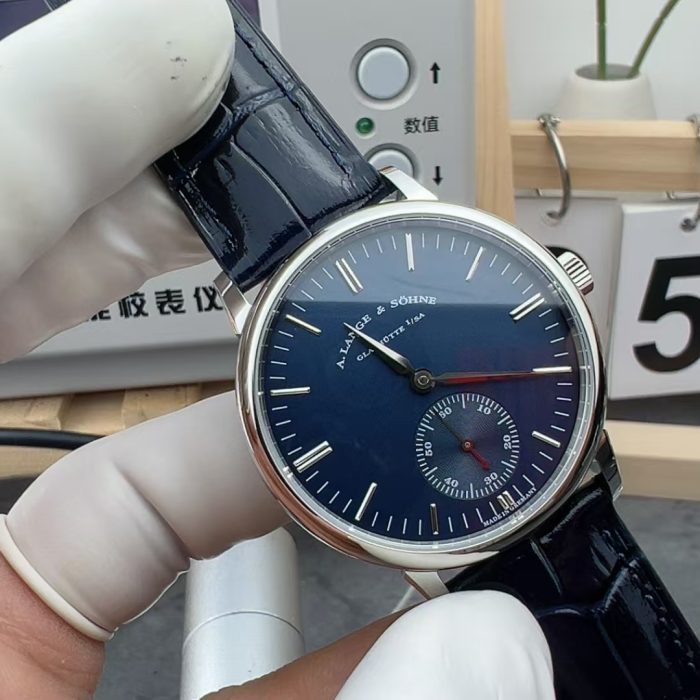 A. Lange & Söhne Saxonia Automatic Blue Dial Swiss 1:1 Grade Watch