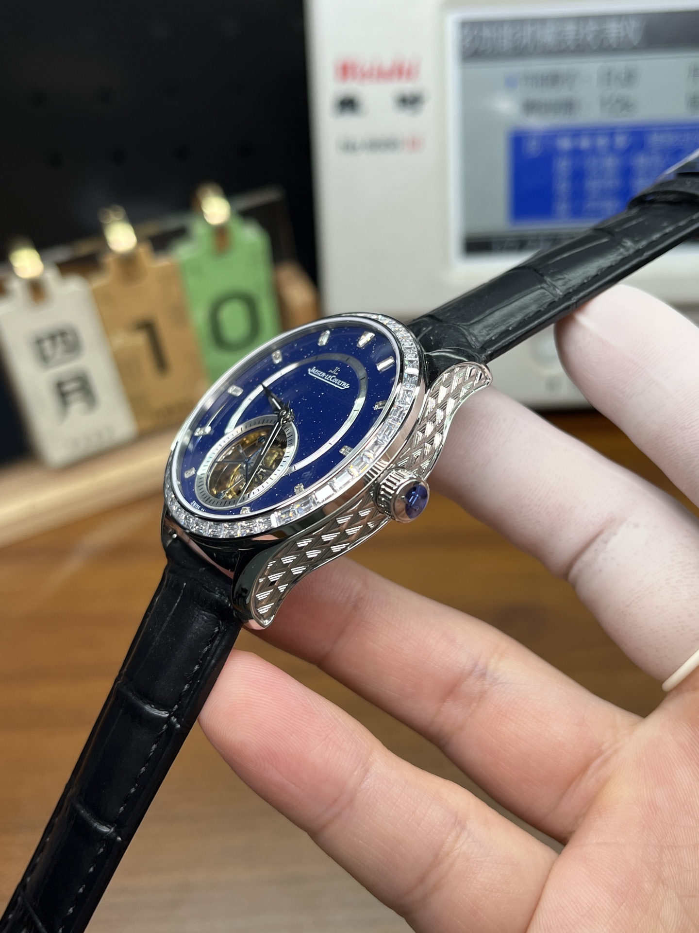 Jaeger-LeCoultre Master Grand Tourbillon Aventurine Swiss 1:1 Grade Watch - Image 2