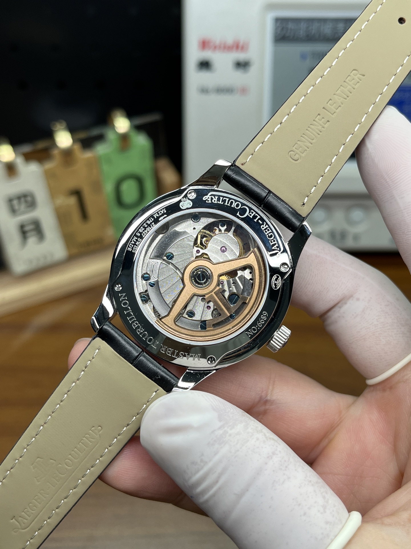 Jaeger-LeCoultre Master Grand Tourbillon Aventurine Swiss 1:1 Grade Watch - Image 5