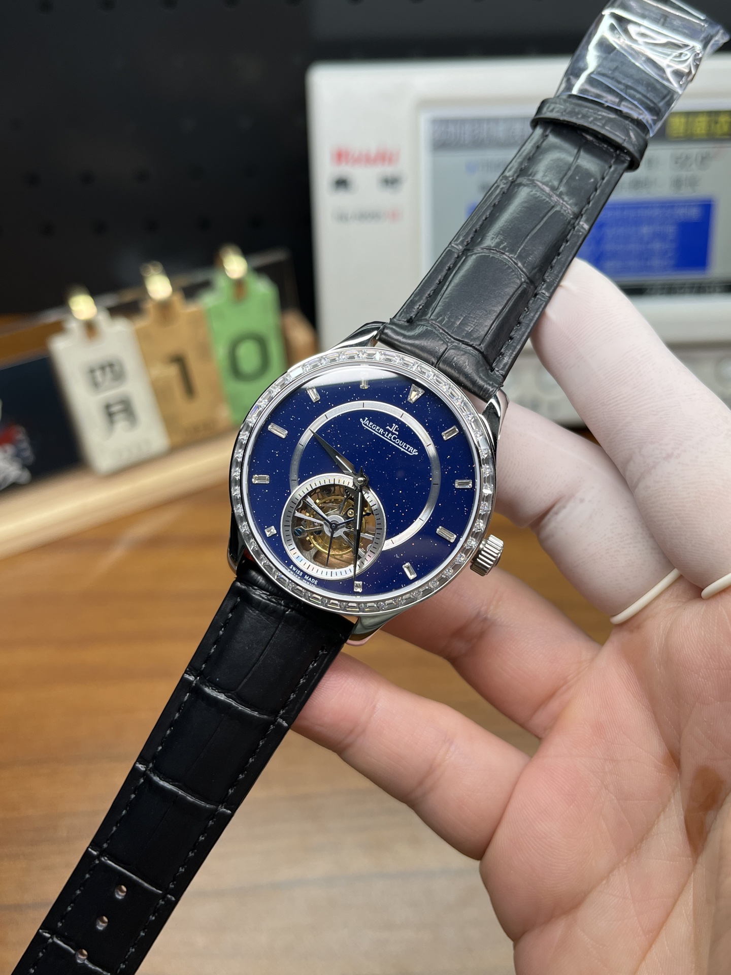 Jaeger-LeCoultre Master Grand Tourbillon Aventurine Swiss 1:1 Grade Watch - Image 6