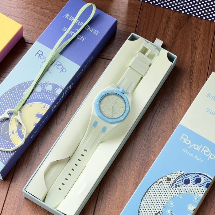 AP x Swatch Royal Pop “Lon Ba” Bioceramic Swiss 1:1 Grade Watch