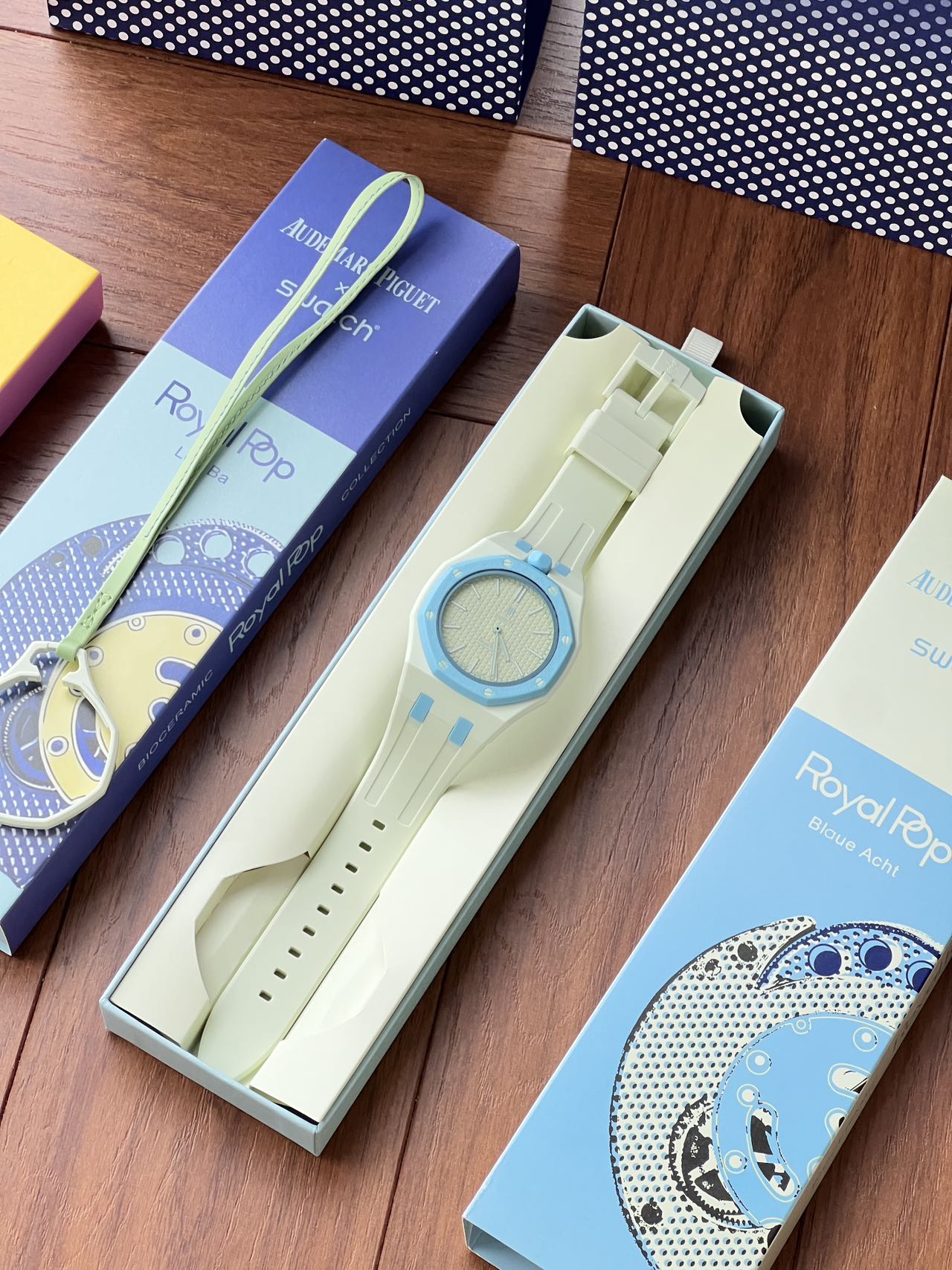 AP x Swatch Royal Pop “Lon Ba” Bioceramic Swiss 1:1 Grade Watch
