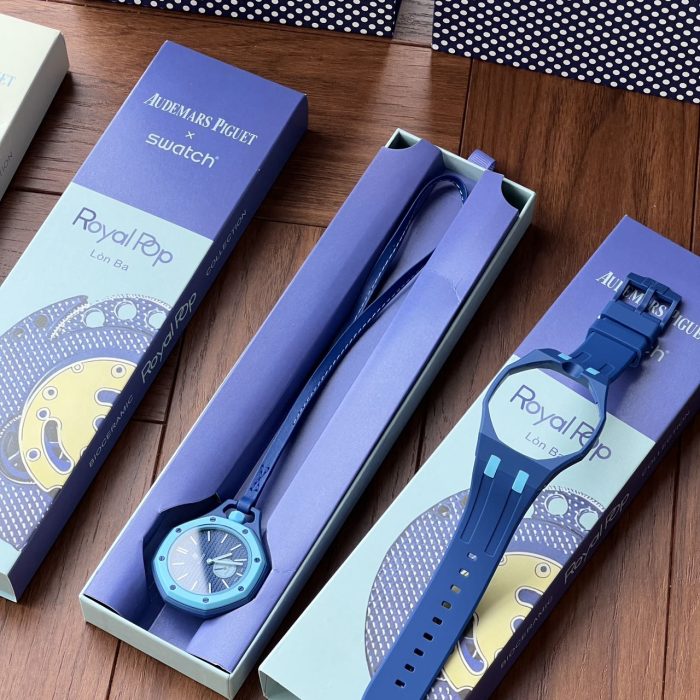 AP x Swatch Royal Pop “Lon Ba” Bioceramic Swiss 1:1 Grade Watch
