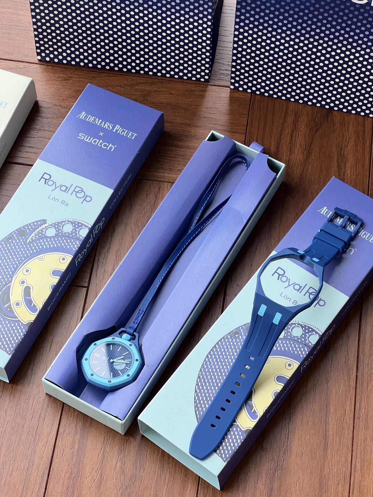 AP x Swatch Royal Pop “Lon Ba” Bioceramic Swiss 1:1 Grade Watch