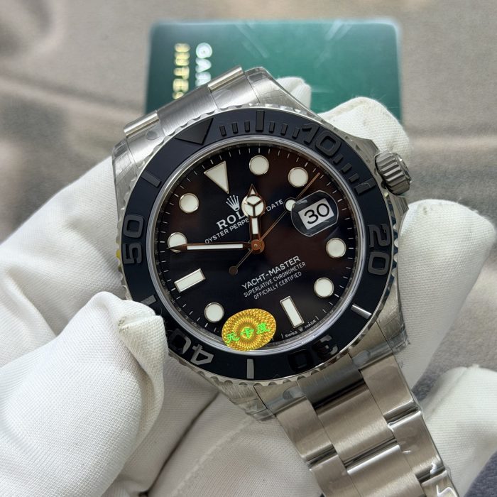 Rolex Yacht-Master 42 RLX Titanium Matte Black Dial Black Bezel Swiss 1:1 Grade Watch